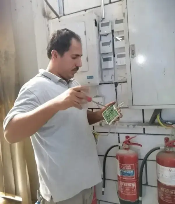 أعمالنا الكهربائية بشركة إبراهيم الشنيفي بجدة