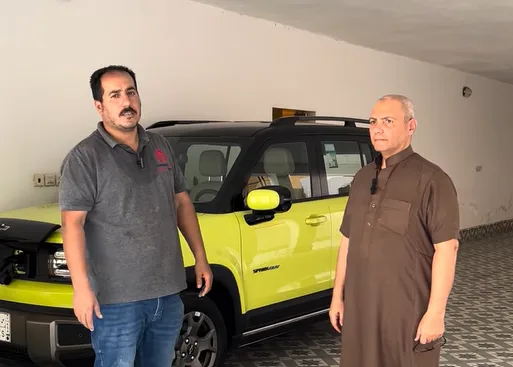 تركيب شاحن سيارة كهربائية سبارك في حي الريان جدة